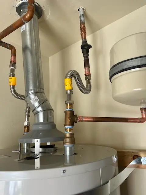 Water heater installation and plumbing repair in James Heights